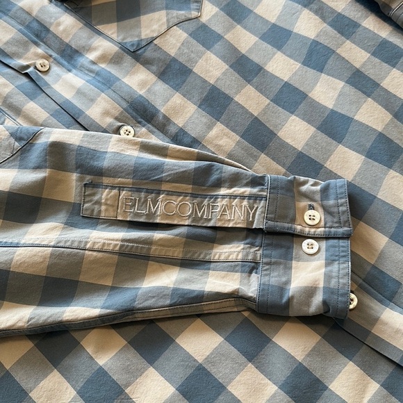 Elm Company Buffalo Plaid Zipper / Button Up Shirt Jacket - Size Large - Picture 13 of 15